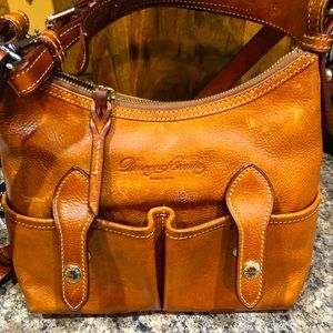 Dooney& Burke leather purse congac